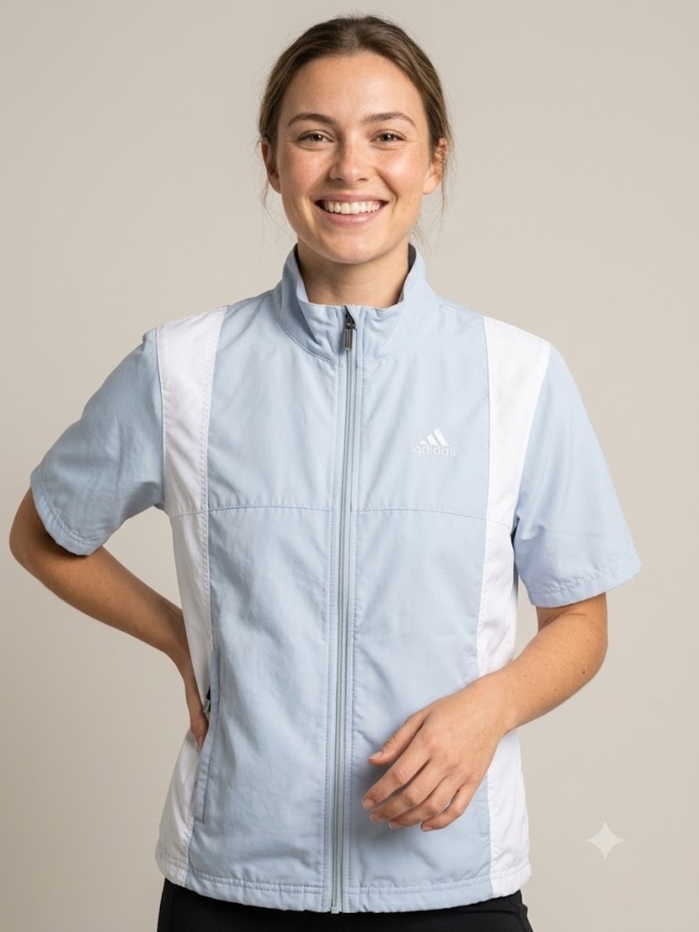 Blokecore Vintage Adidas ClimaShell Short Sleeve Windbreaker Gorpcore